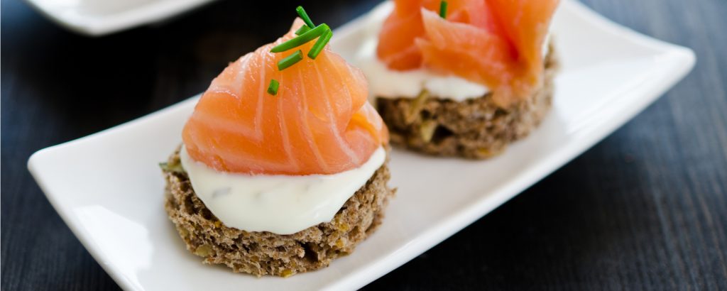 Photo of - Black pepper shortbread crackers