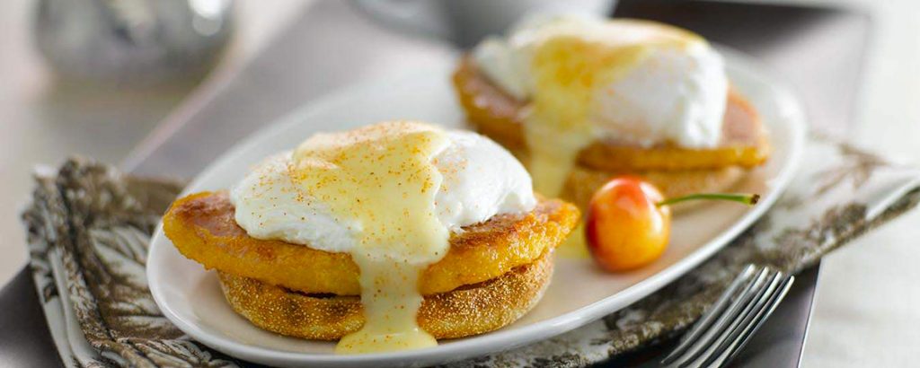 Photo of - Eggs Benedict with Classic Hollandaise Sauce