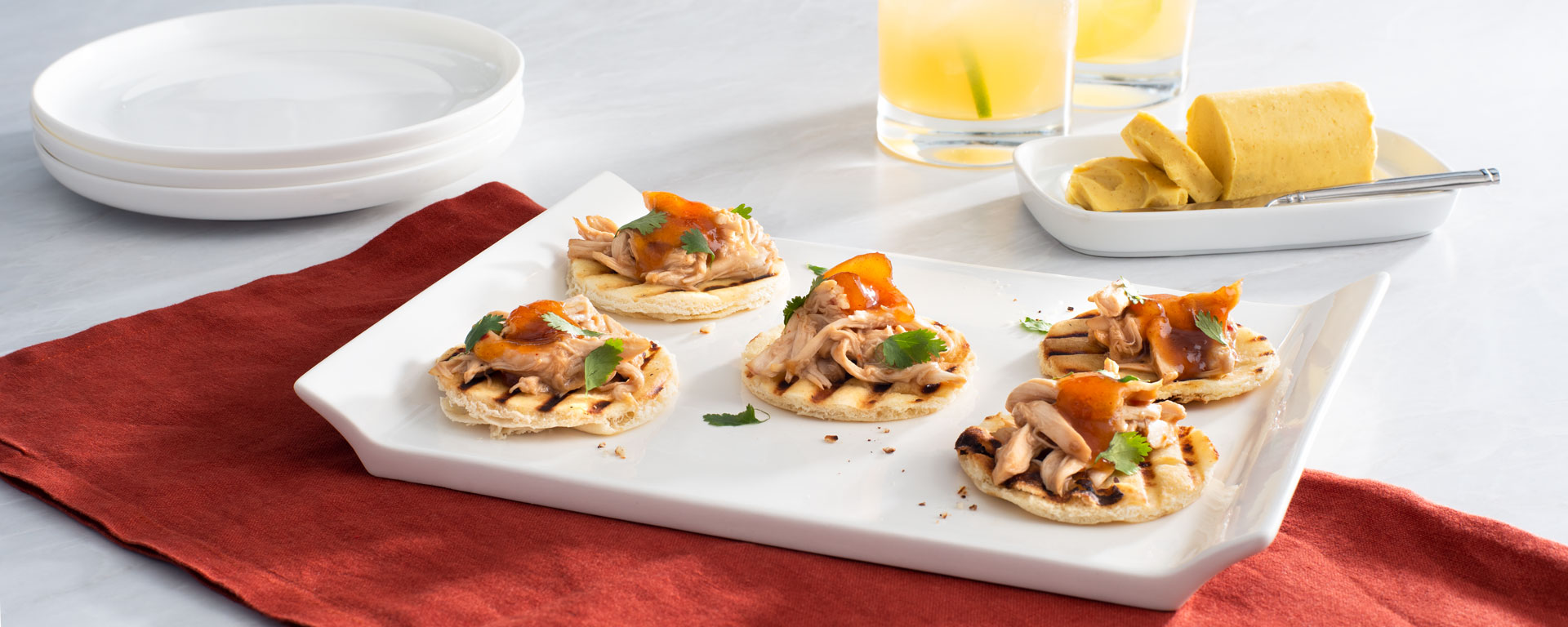 Photo of - Bombay Curry Pulled Chicken with Mango Ginger Chutney